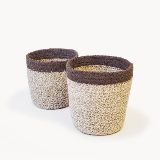 Agora Plant Basket - Brown