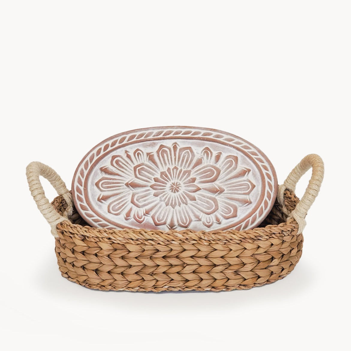 Bread Warmer & Basket - Flower-0