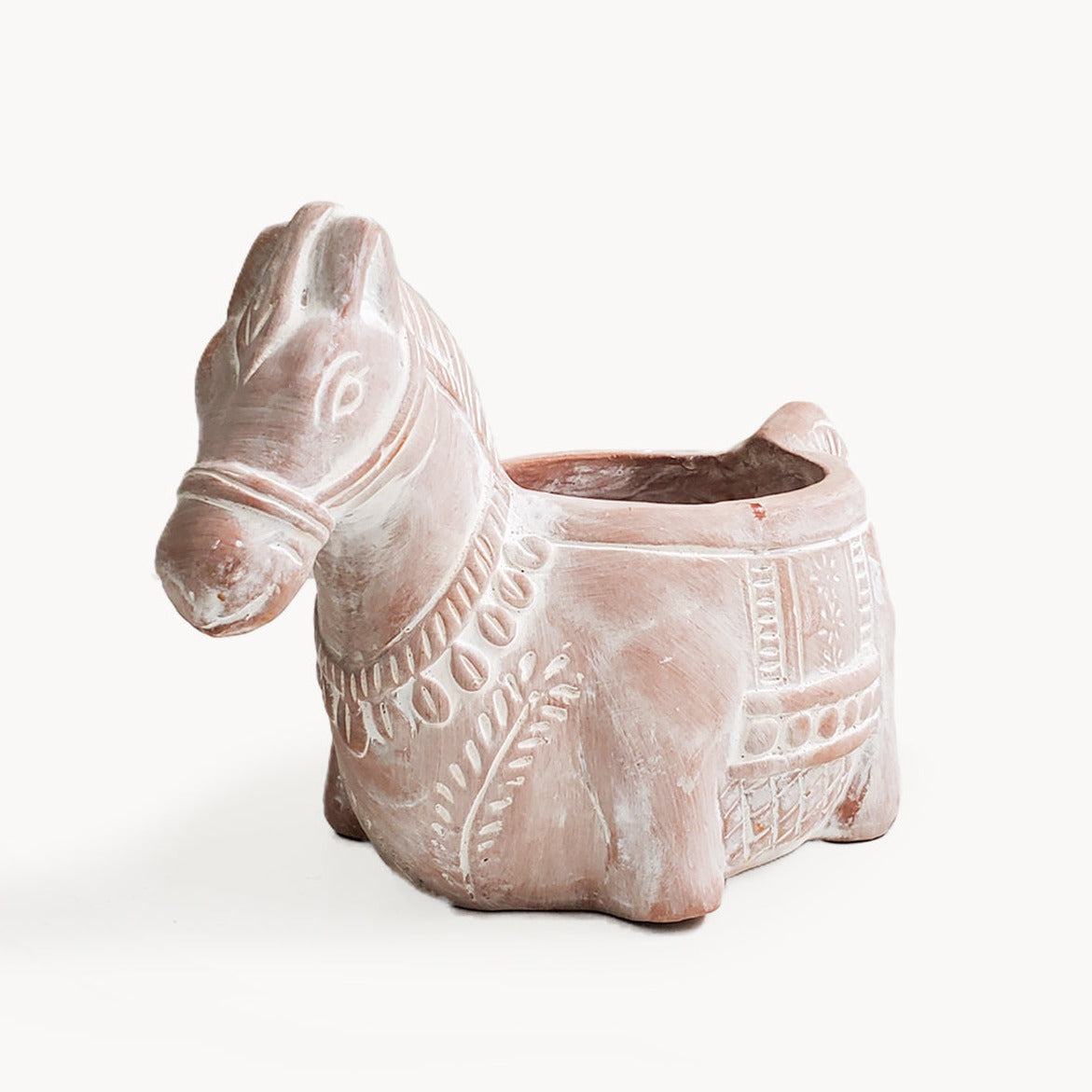 Terracotta Pot - Horse-0