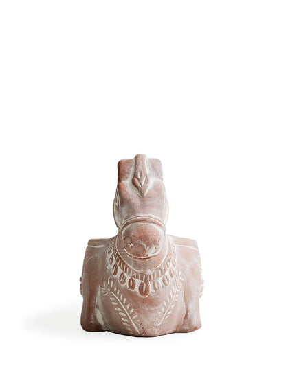 Terracotta Pot - Horse- Garden-Home