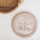 Bread Warmer & Basket - Tree of Life Round-2