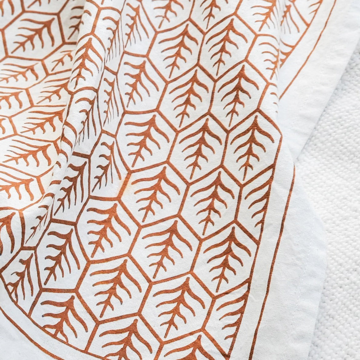 Hand Screen Printed Tea Towel - Set of 2-4