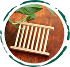 Bamboo Soap Bar Dish. Eco-Friendly-0