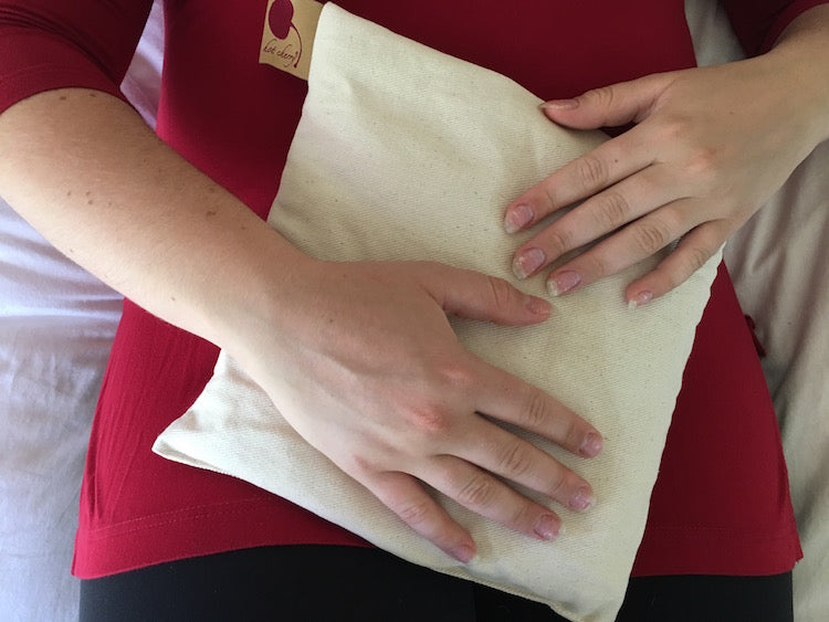 Feel Better Pack in Natural Denim: Square, Eye Pillow & Neck Wrap-2