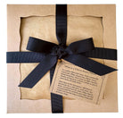 Triple Square Cherry Stone Pillow in Tan Ultra-Suede-0