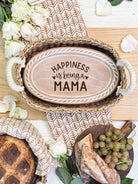 Bread Warmer & Basket - Mom Oval-4