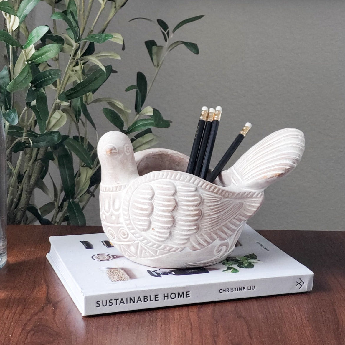 Terracotta Pot - Turtle Dove-2