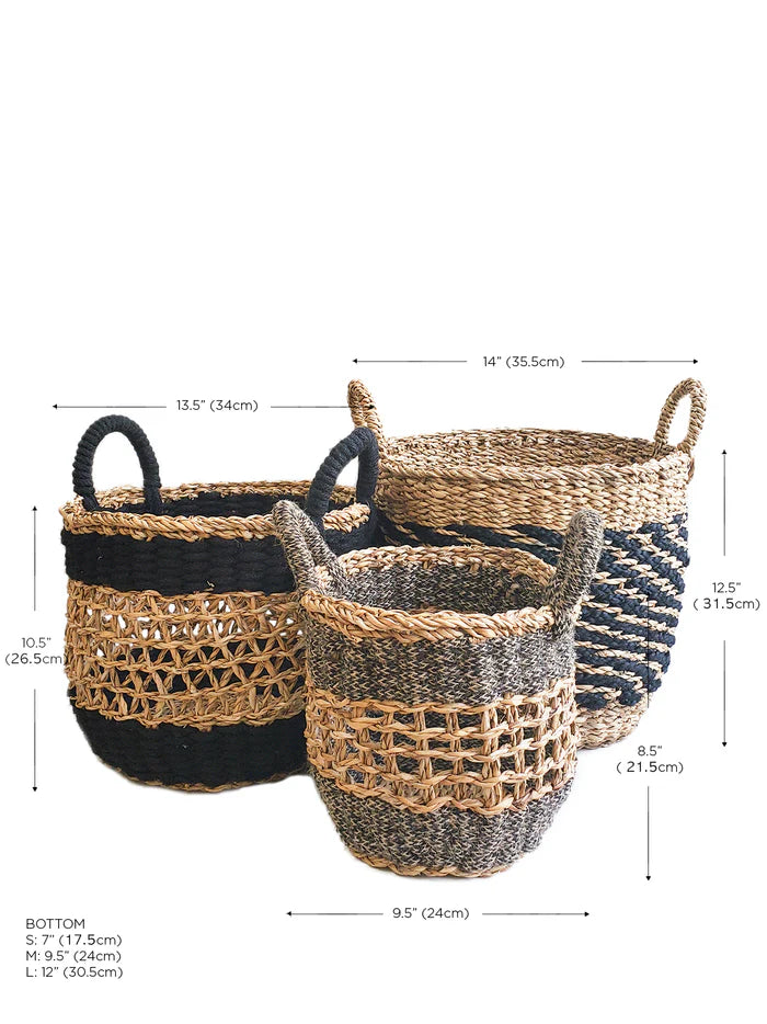 Ula Mesh Basket - Black