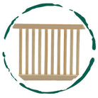 Bamboo Soap Bar Dish. Eco-Friendly-1